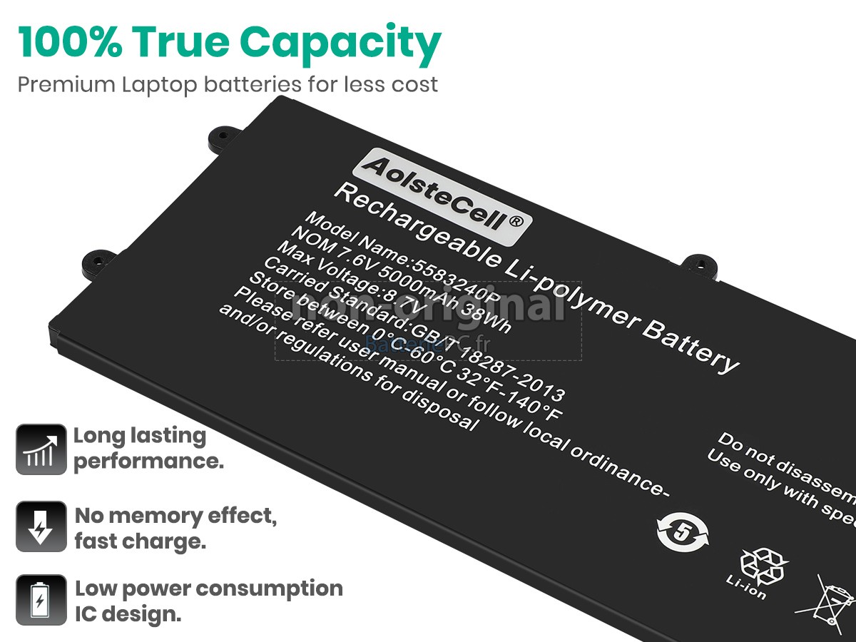 batterie pour Cooyes 5583240P