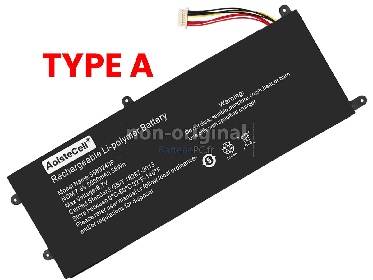 batterie pour Cooyes 5583240P