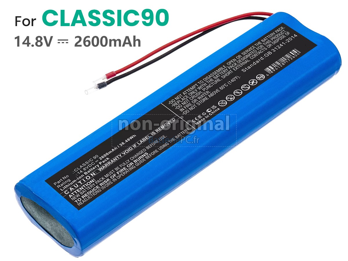 batterie pour Creative CLASSIC 90