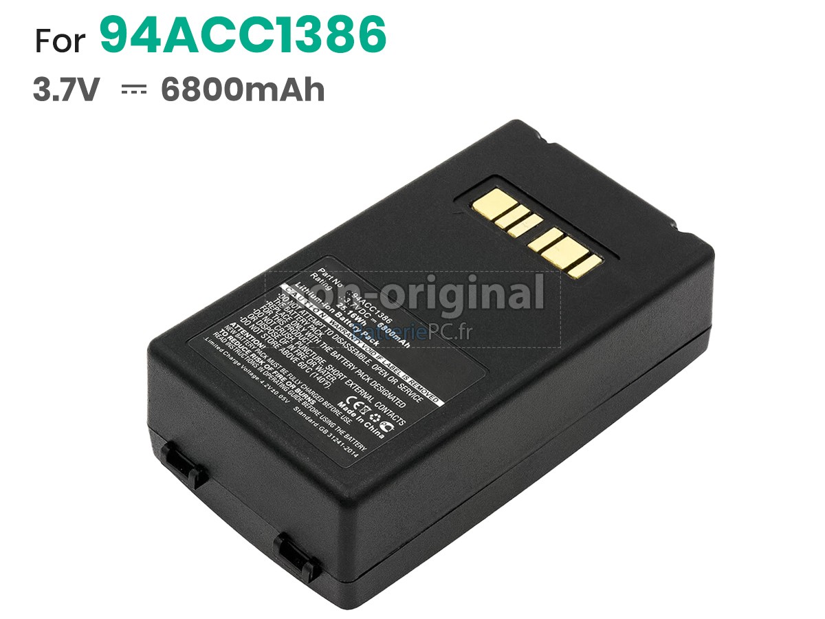 batterie pour Datalogic 4ACC0046