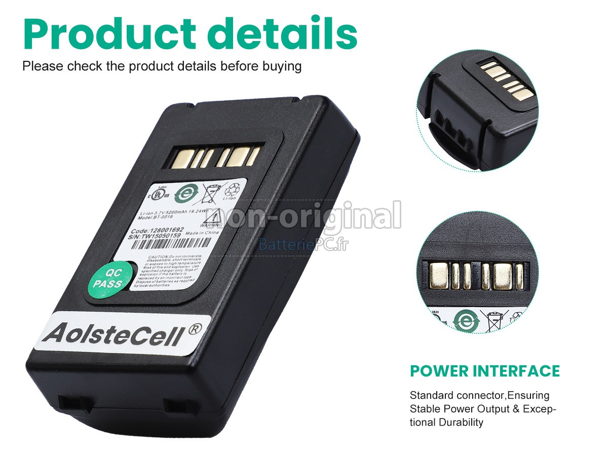 batterie pour Datalogic SKORPIO X4