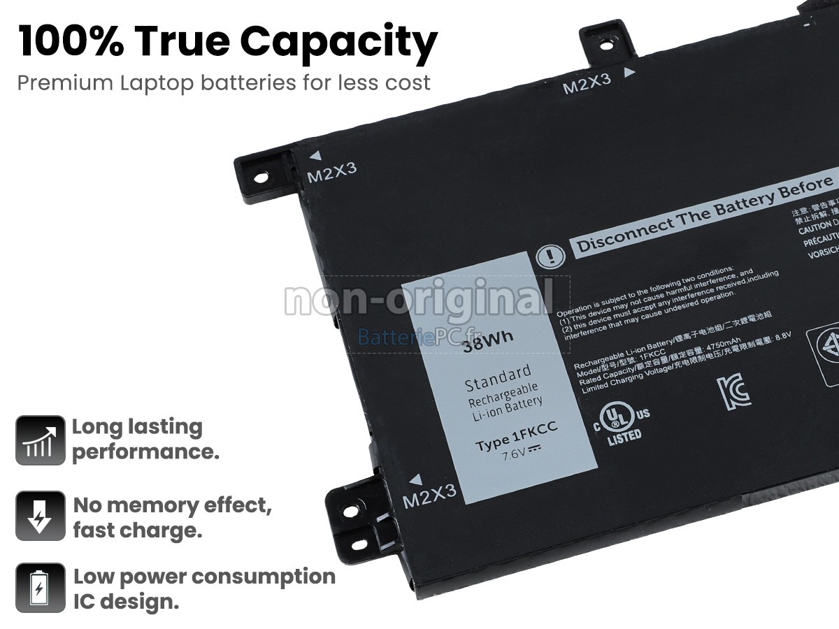 batterie pour Dell T04J