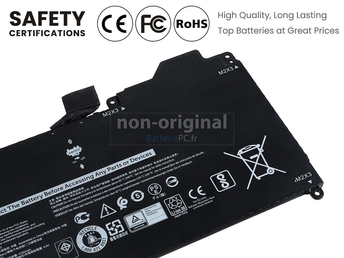 batterie pour Dell T04J