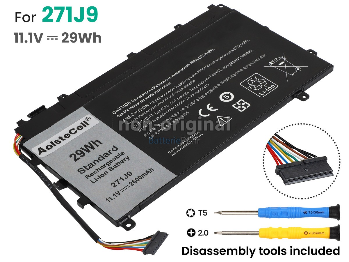 batterie pour Dell Latitude 7350