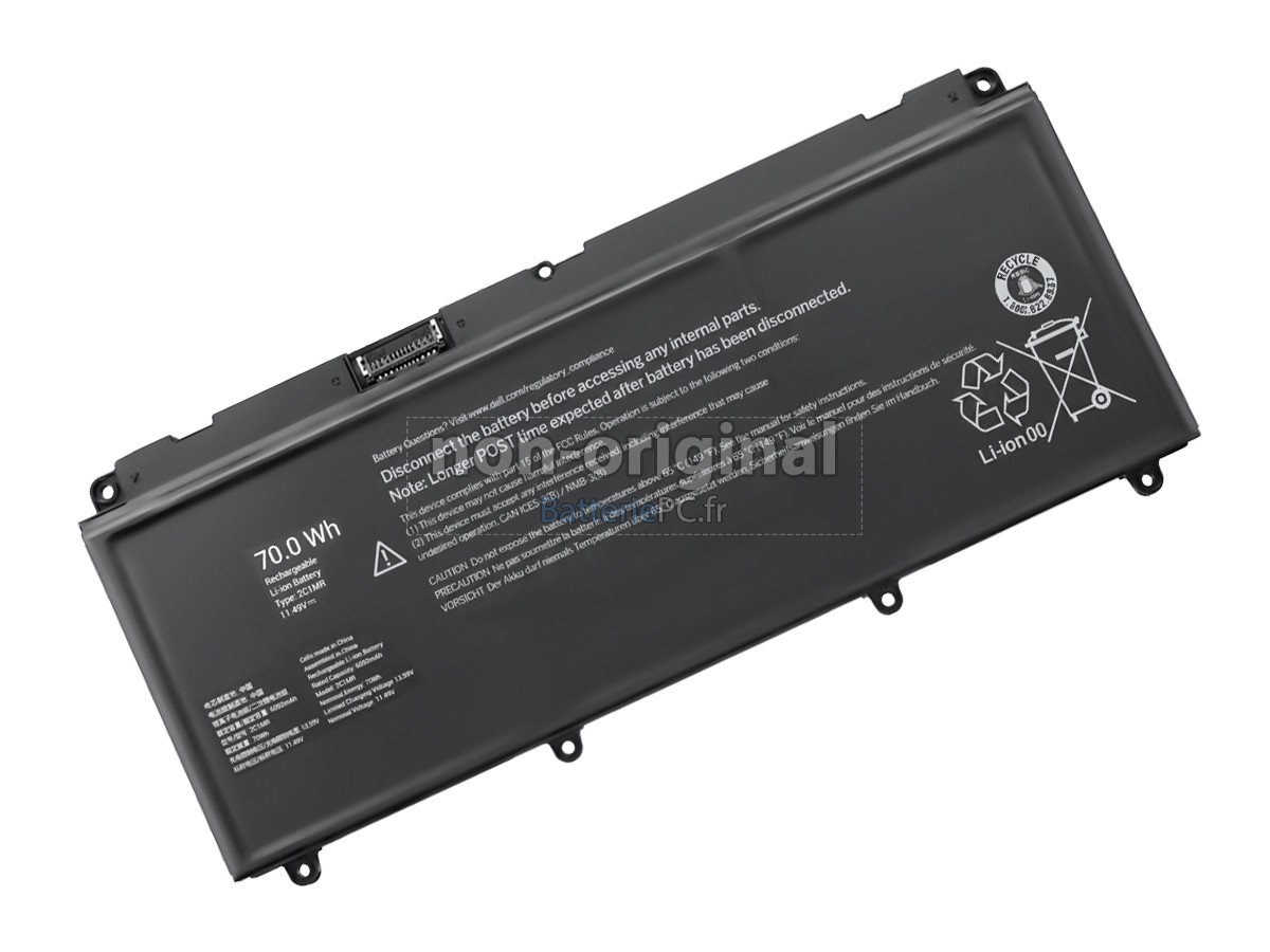 batterie pour Dell 0P0DJ5
