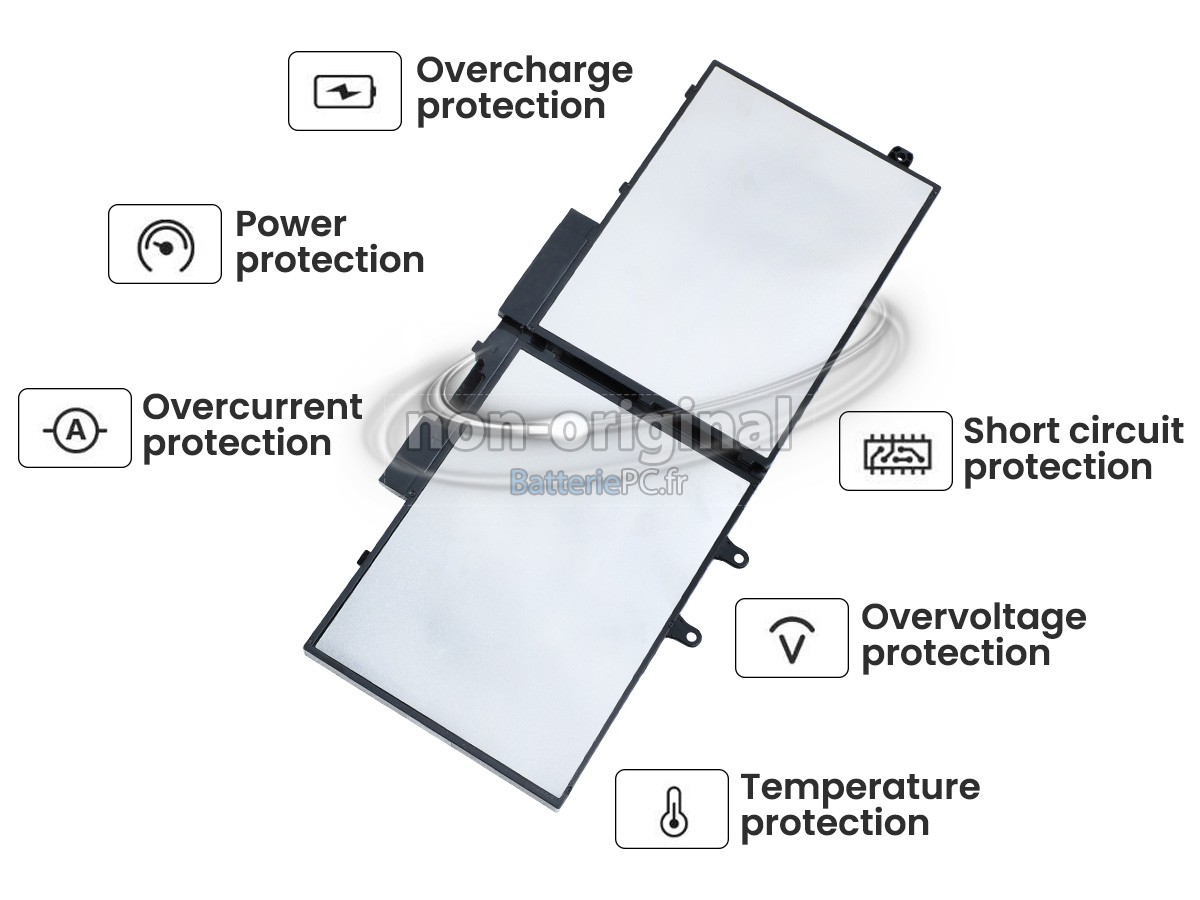 batterie pour Dell 3HWPP