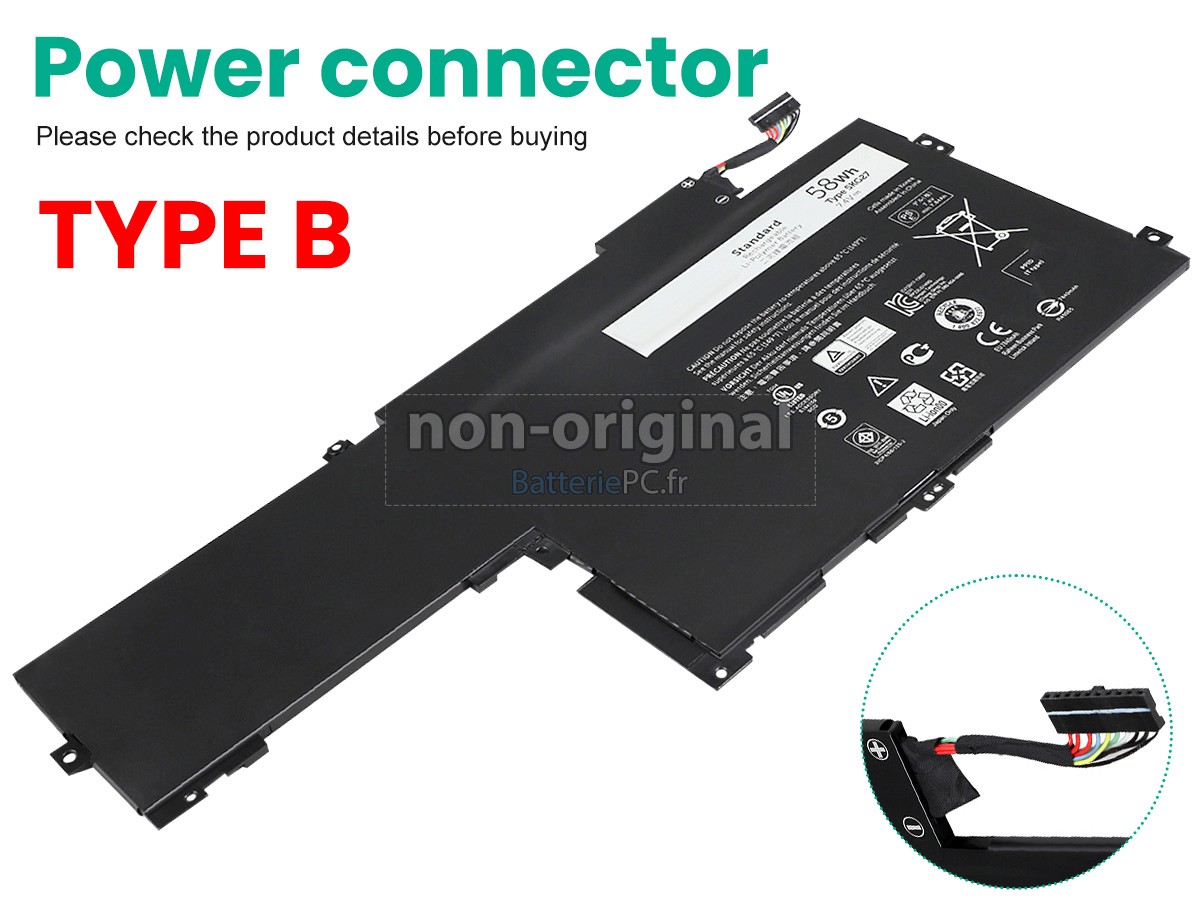 batterie pour Dell Inspiron 14 7000