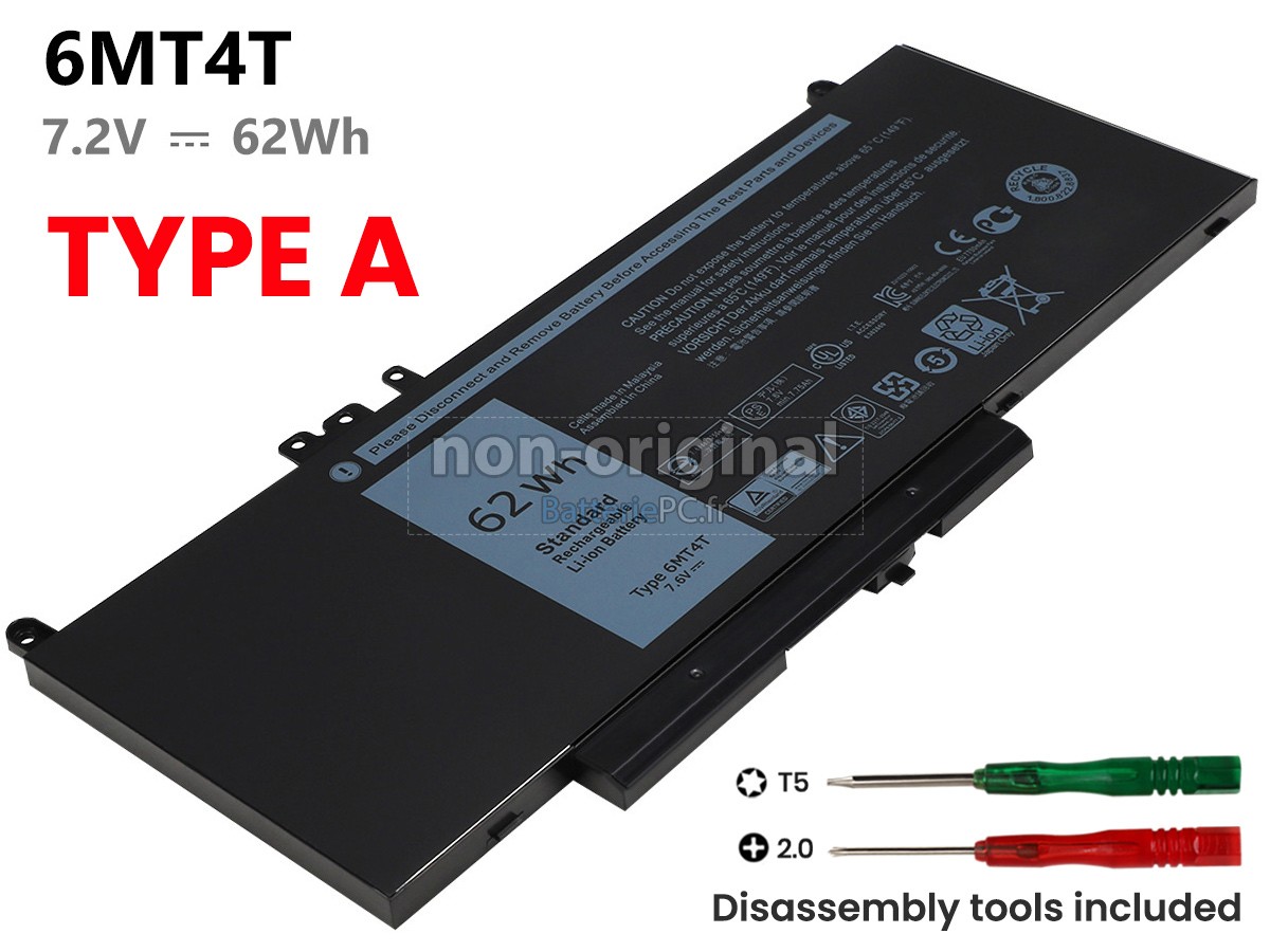 batterie pour Dell Precision 3510 WorkStation
