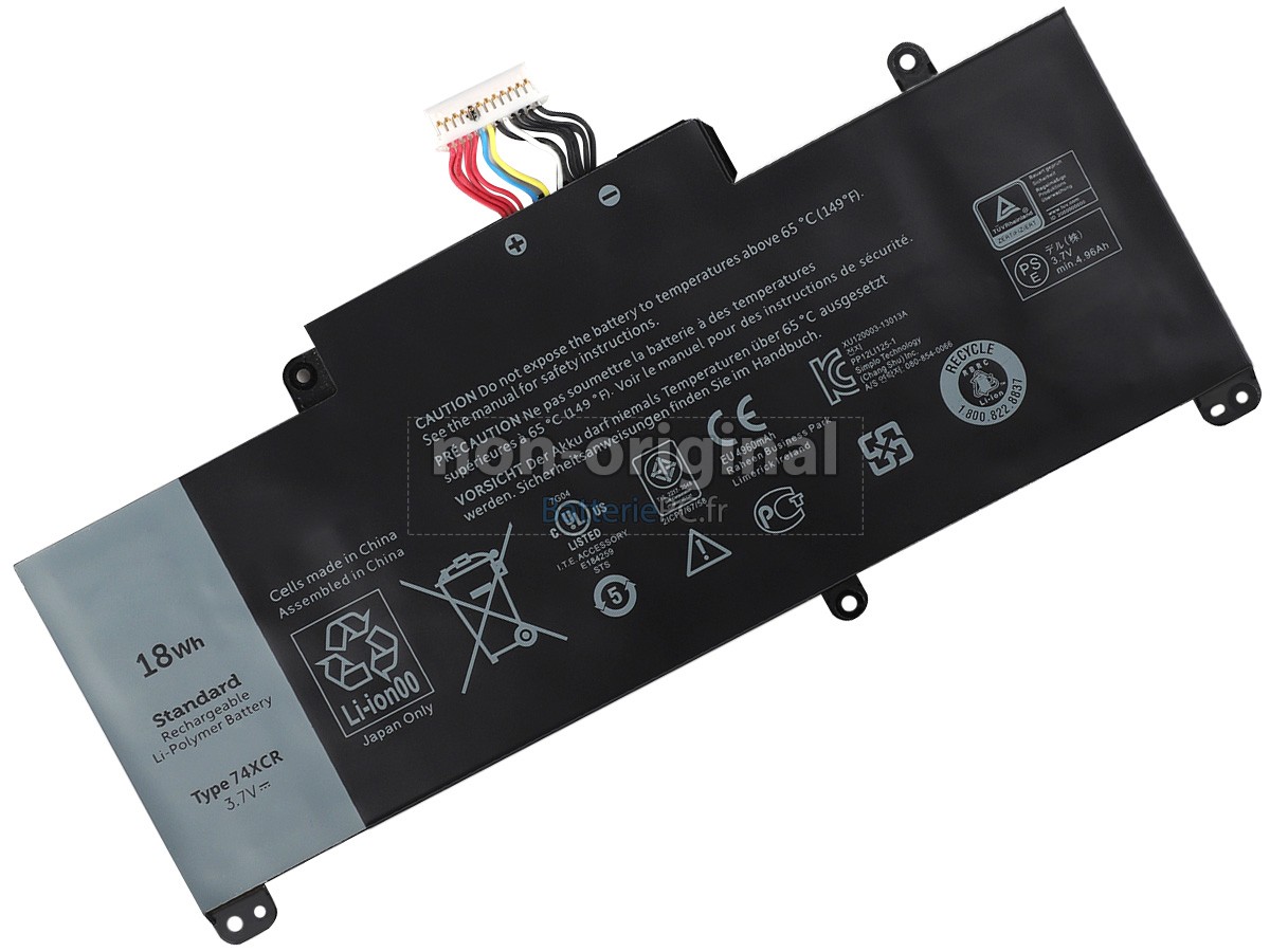 batterie pour Dell X1M2Y