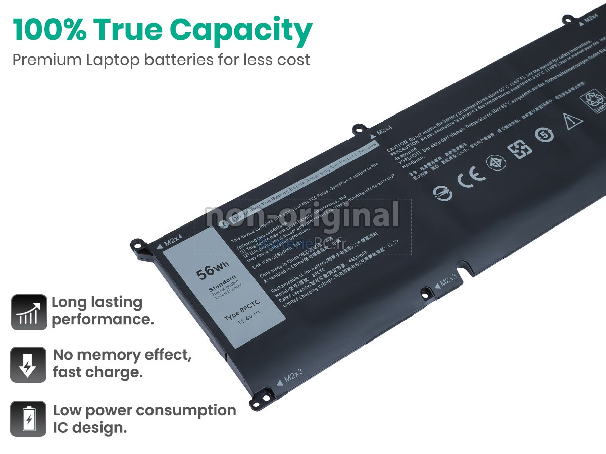 batterie pour Dell P106F