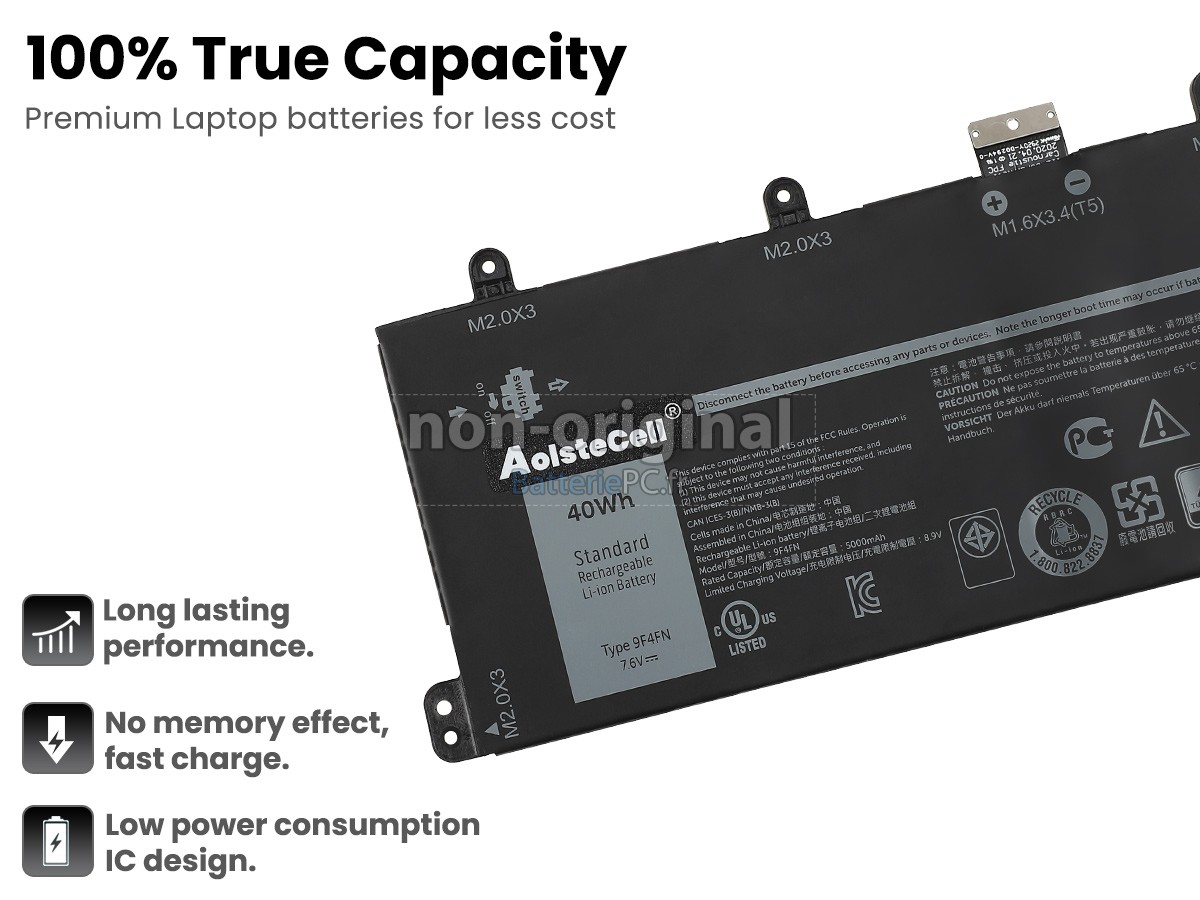 batterie pour Dell 9F4FN