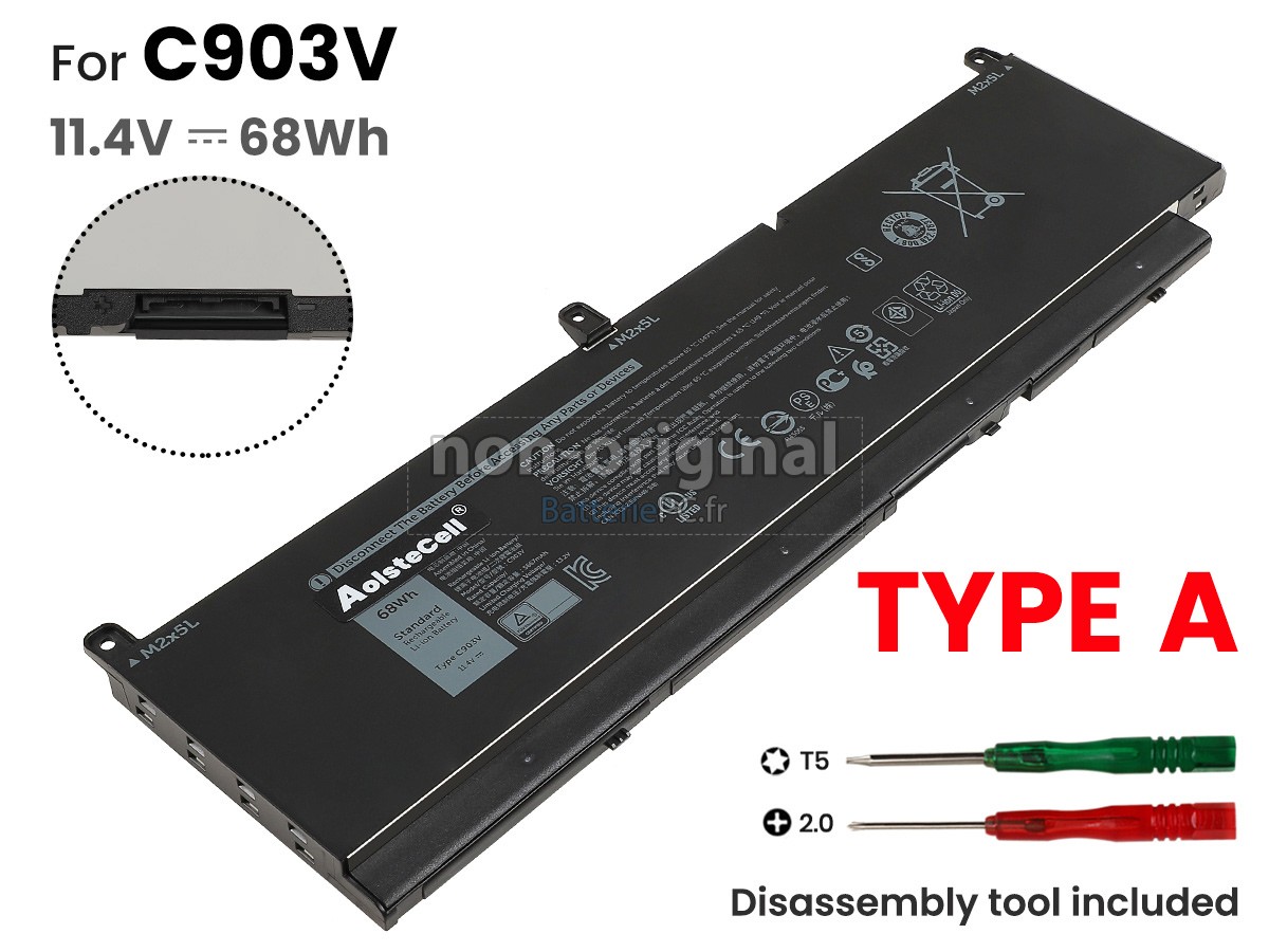 batterie pour Dell C903V