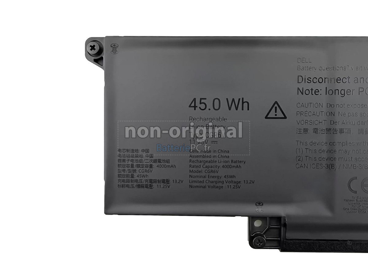 batterie pour Dell 019K7