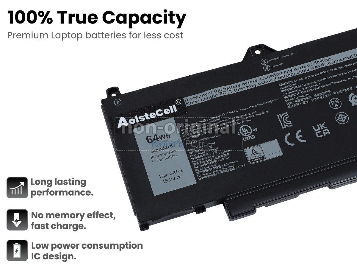 batterie pour Dell 0R05P0