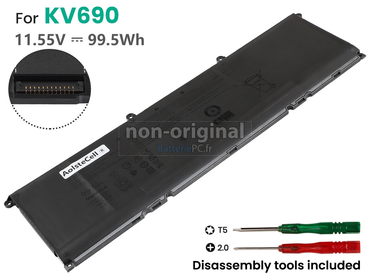 batterie pour Dell KV690