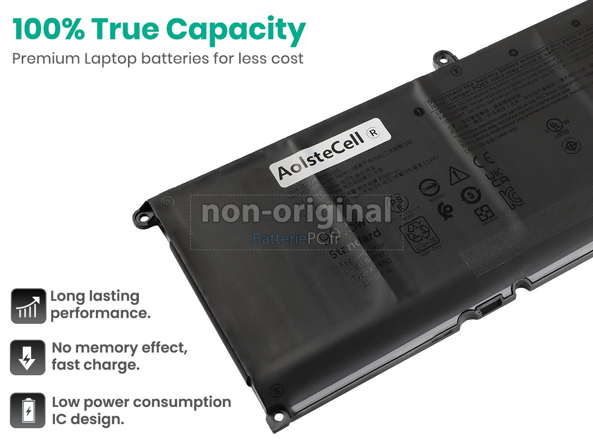 batterie pour Dell KV690