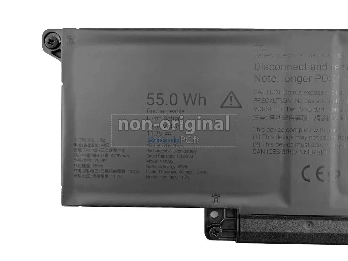 batterie pour Dell 019K7