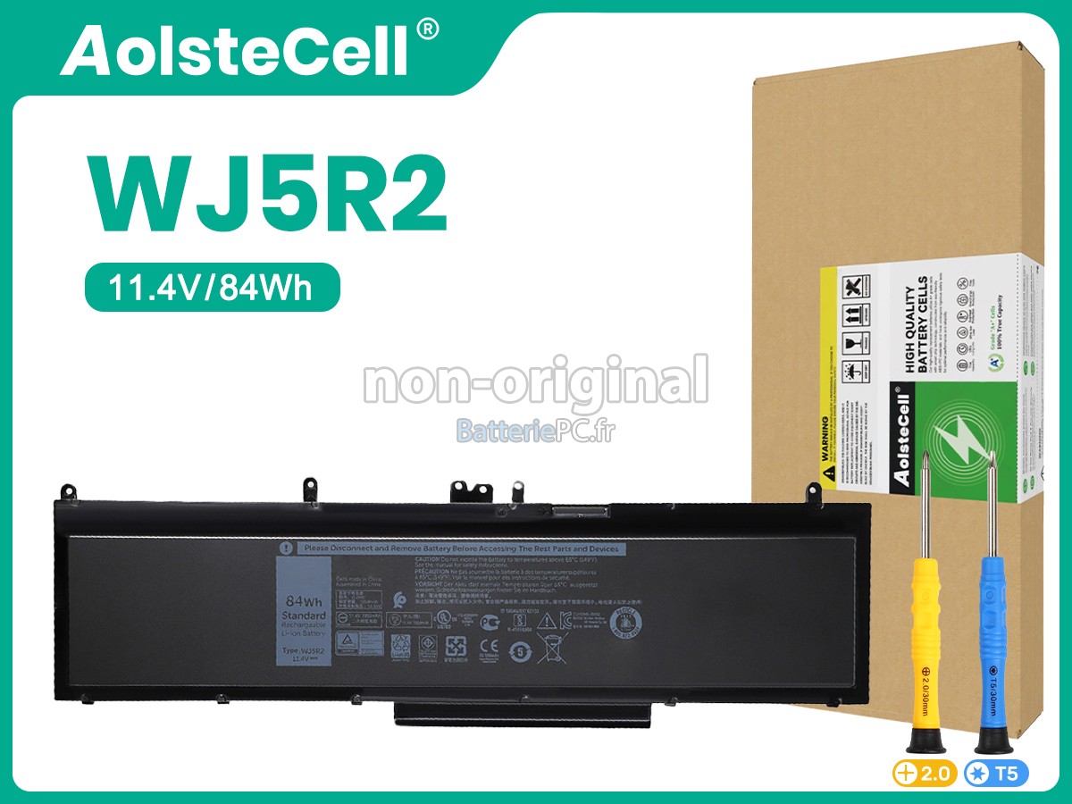 batterie pour Dell WJ5R2