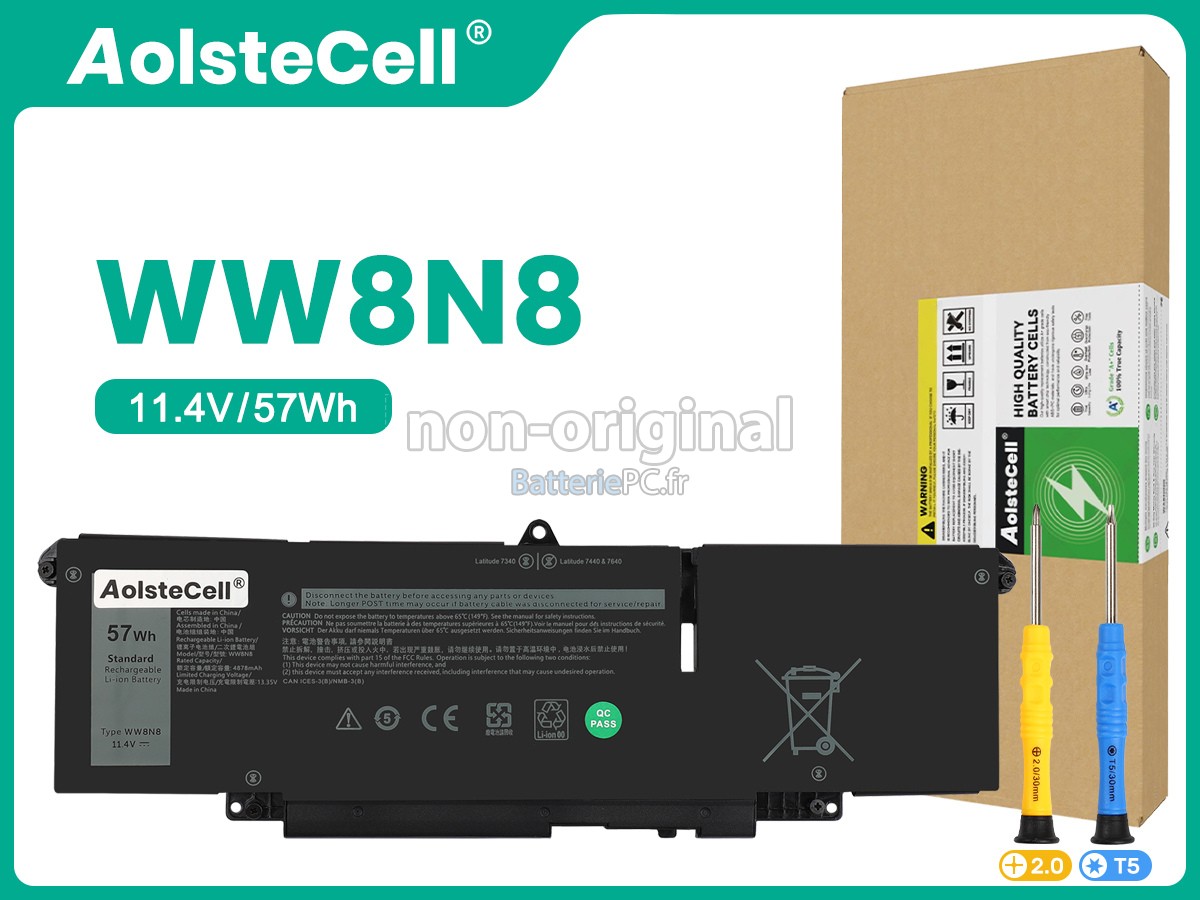 batterie pour Dell P126F001