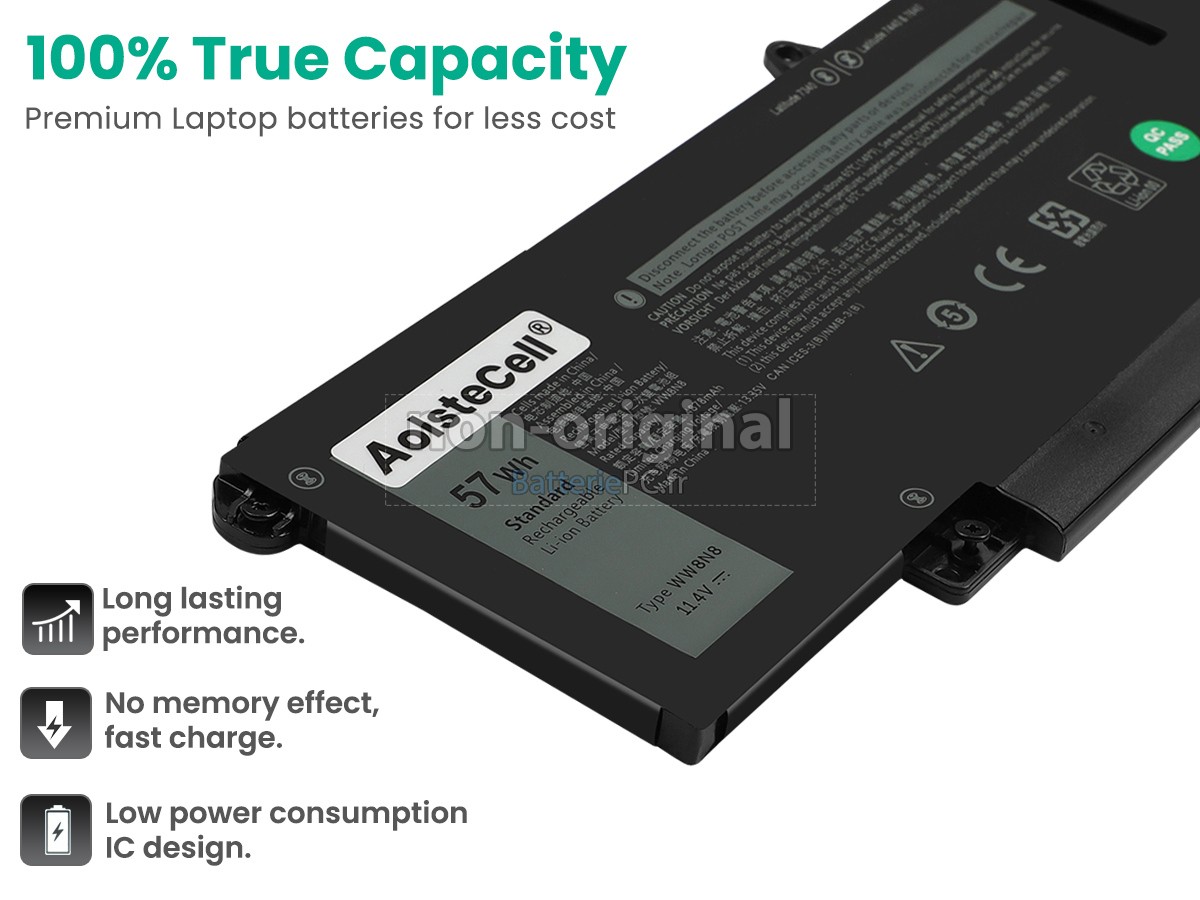 batterie pour Dell P126F001