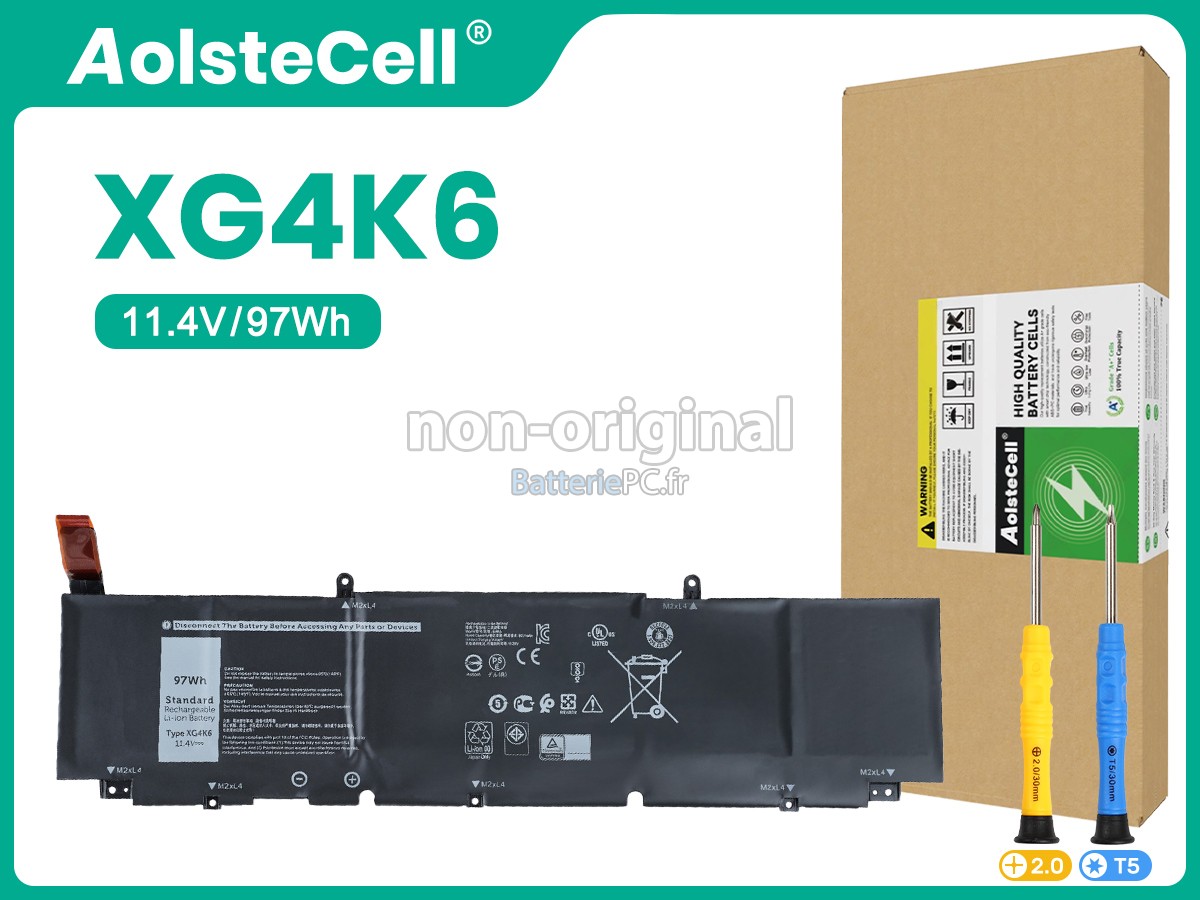 batterie pour Dell XG4K6