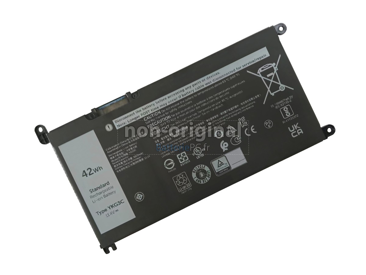 batterie pour Dell YKG3C