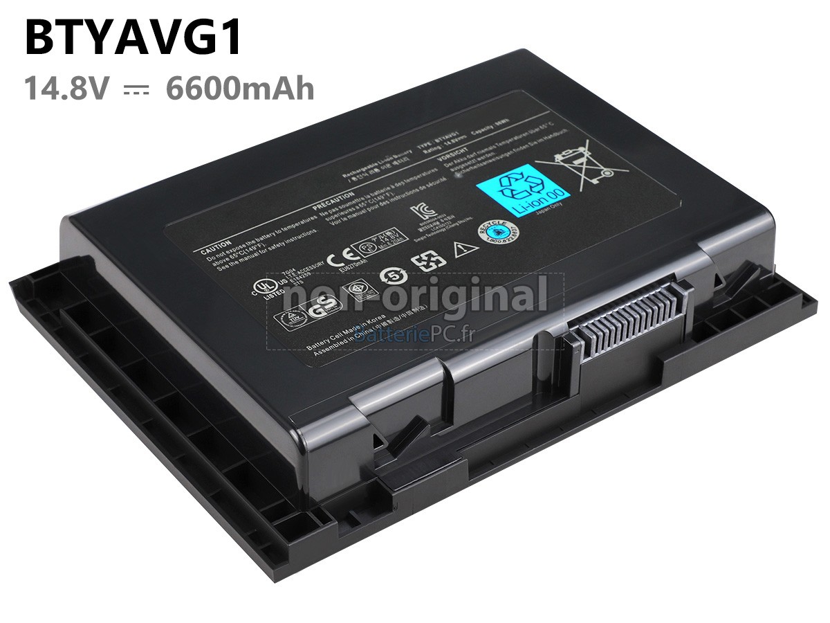 batterie pour Dell Alienware M18X R1