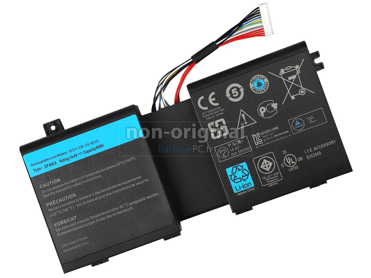 batterie pour Dell Alienware M17X R5