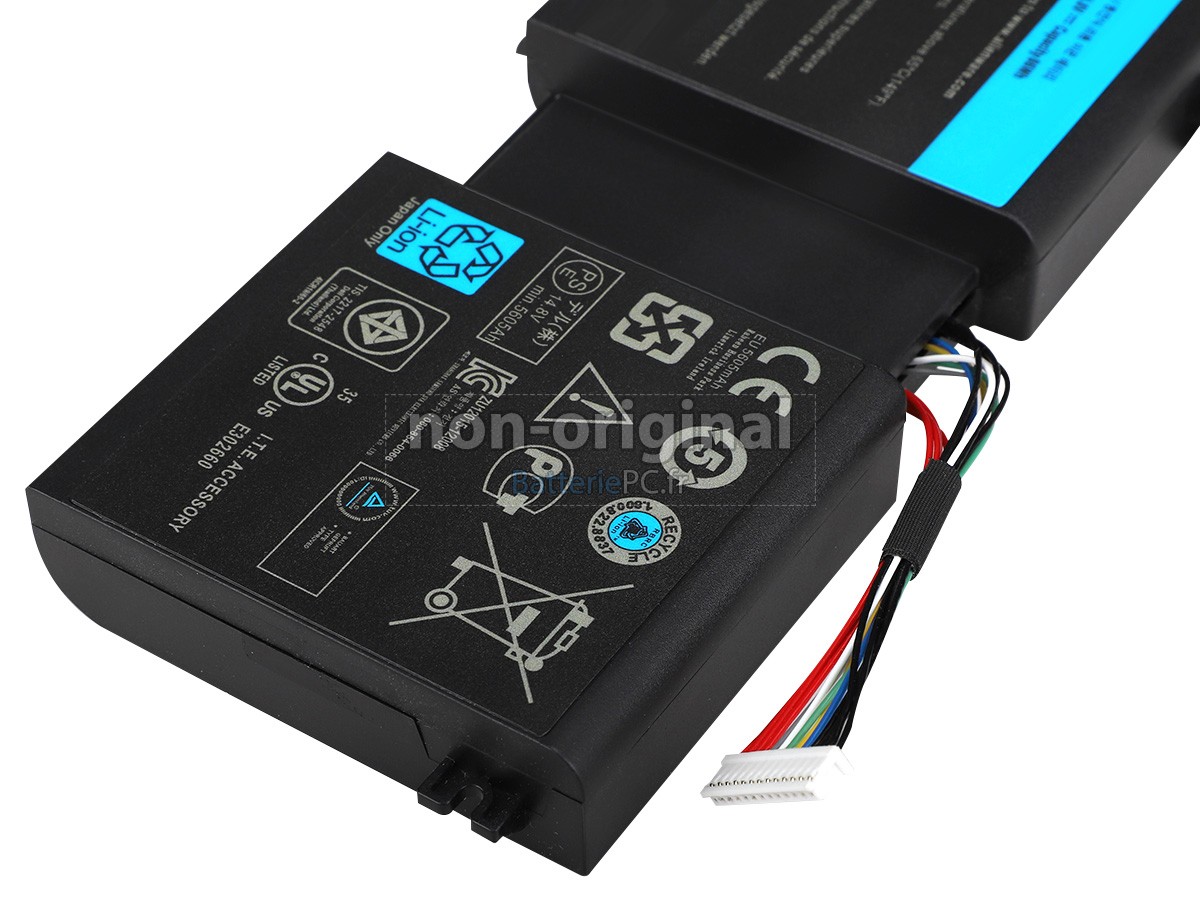 batterie pour Dell Alienware M17X R5