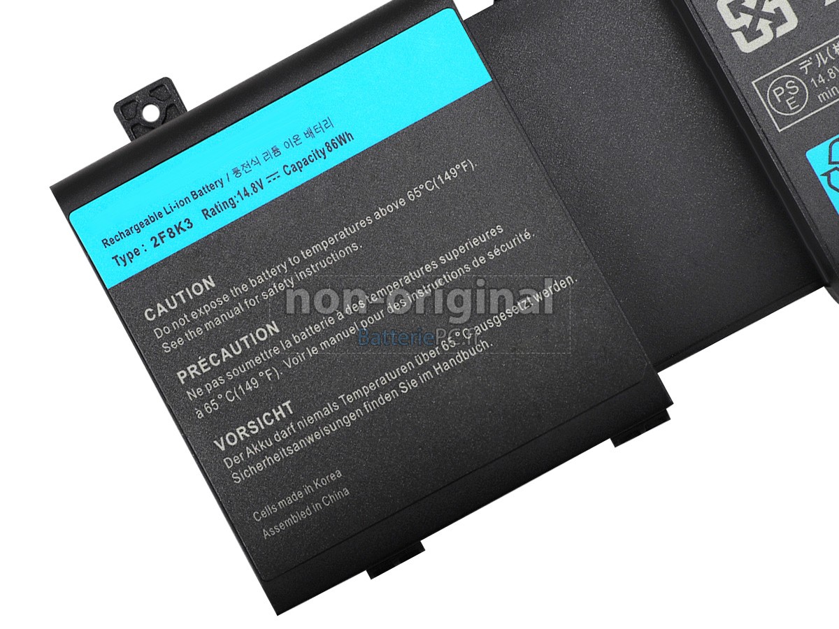batterie pour Dell Alienware M17X R5