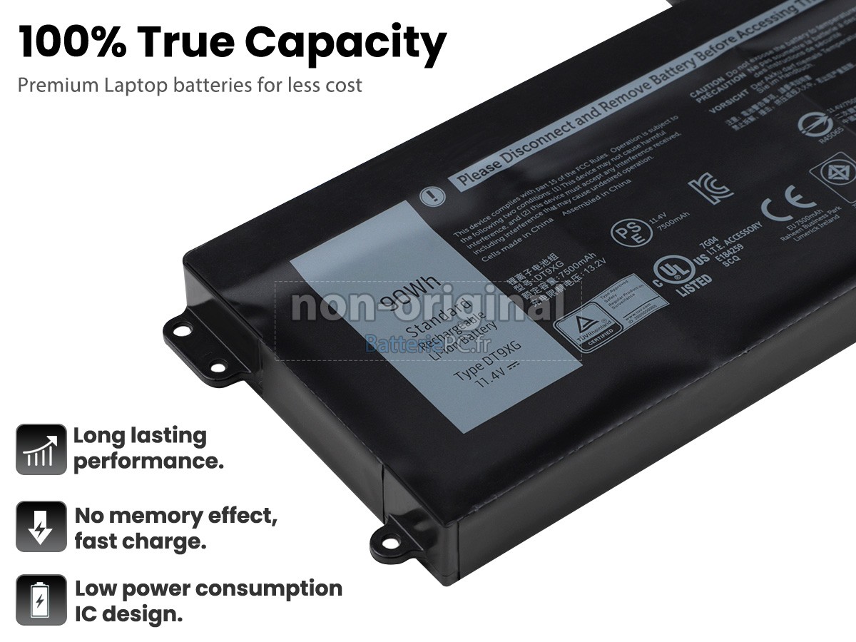 batterie pour Dell P38E001