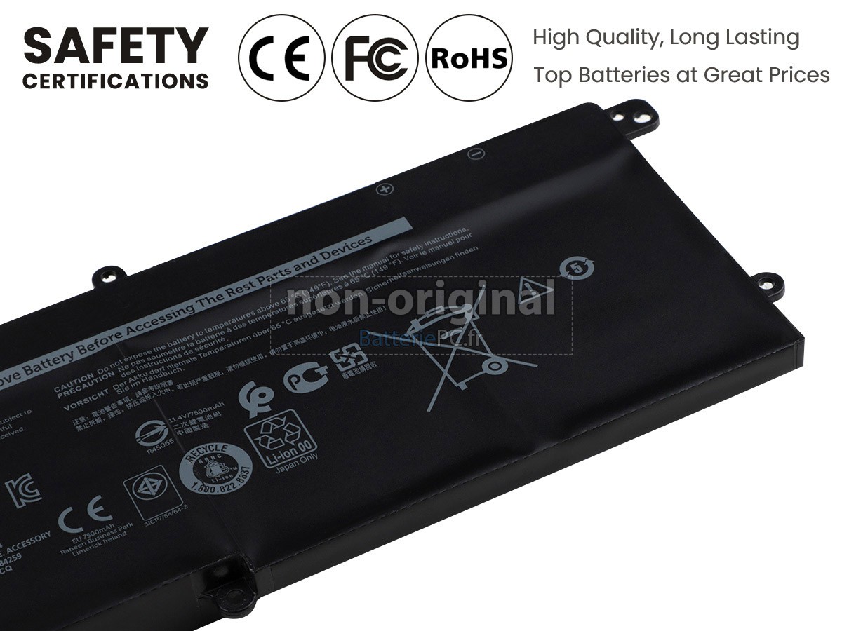 batterie pour Dell P38E001