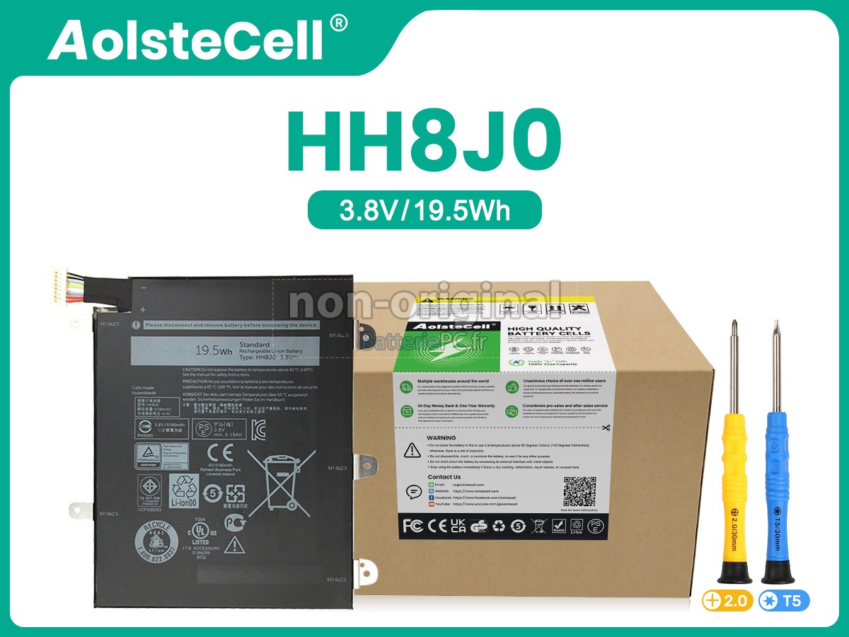batterie pour Dell HH8J0