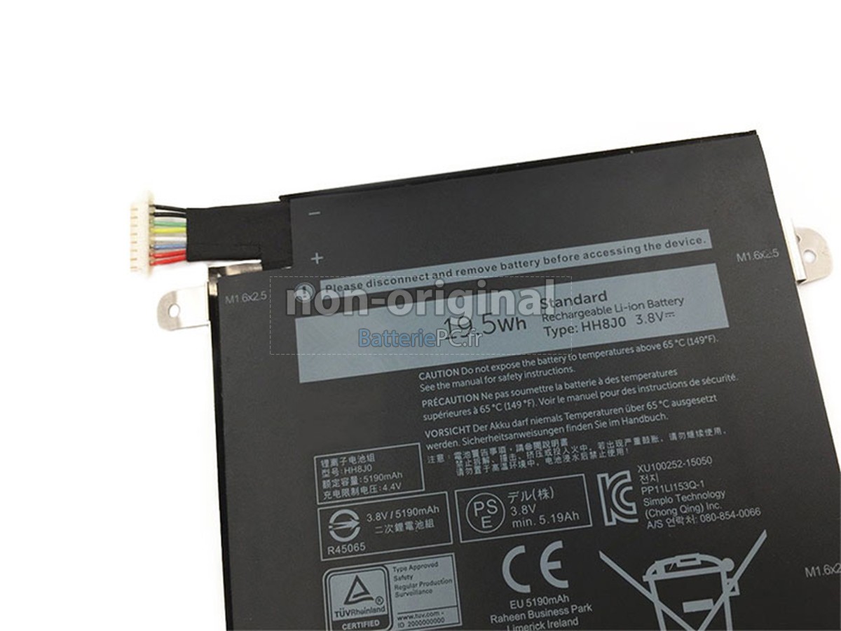 batterie pour Dell HH8J0
