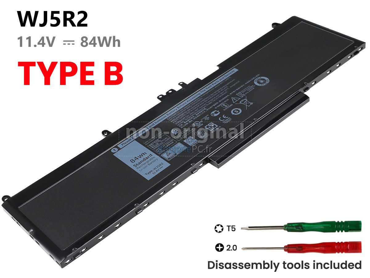batterie pour Dell Precision 3510 WorkStation