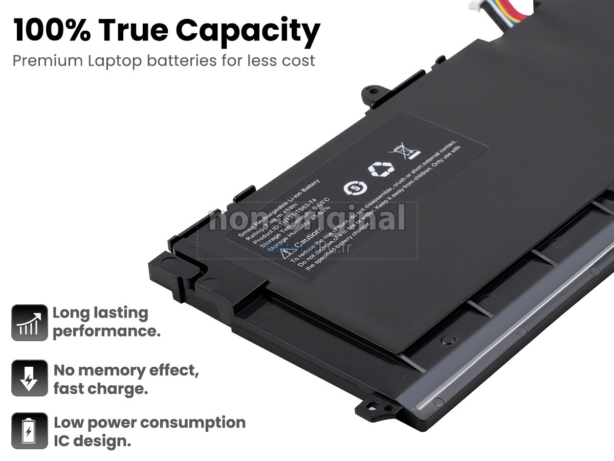 batterie pour Dell XPS 13-8808