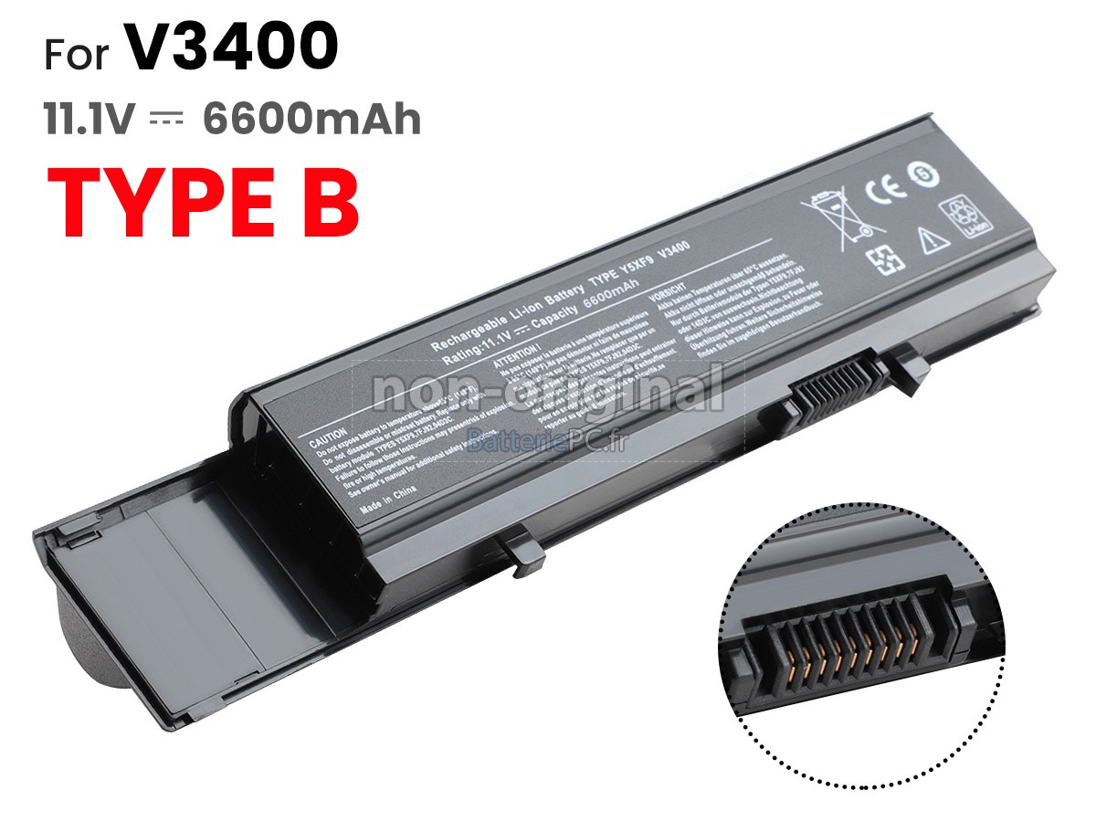 batterie pour Dell 4JK6R