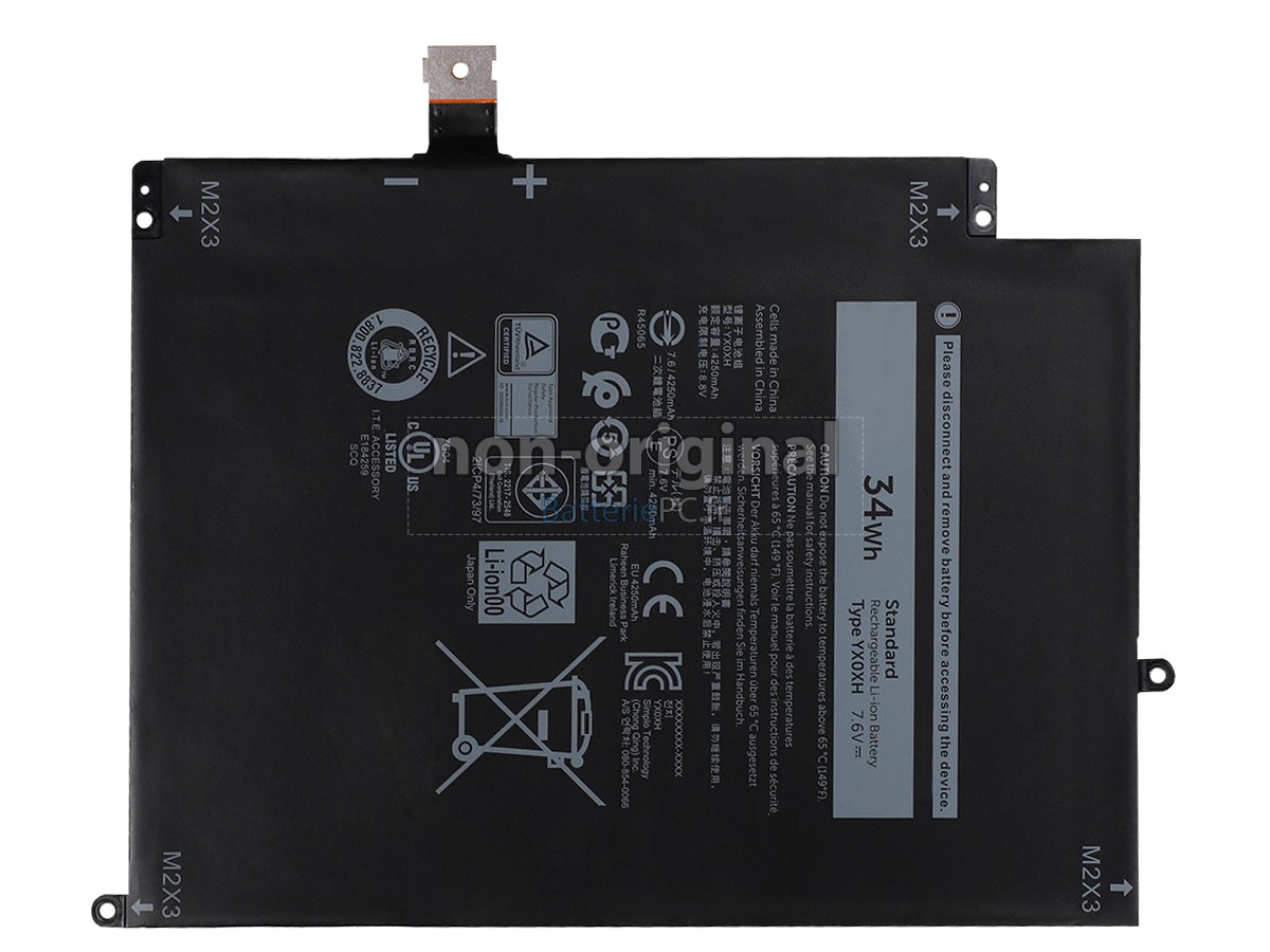 batterie pour Dell T02J001