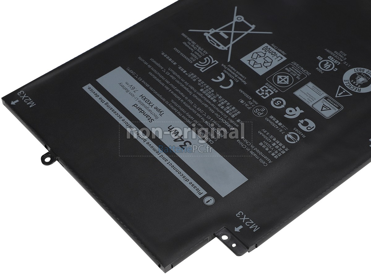 batterie pour Dell T02J001