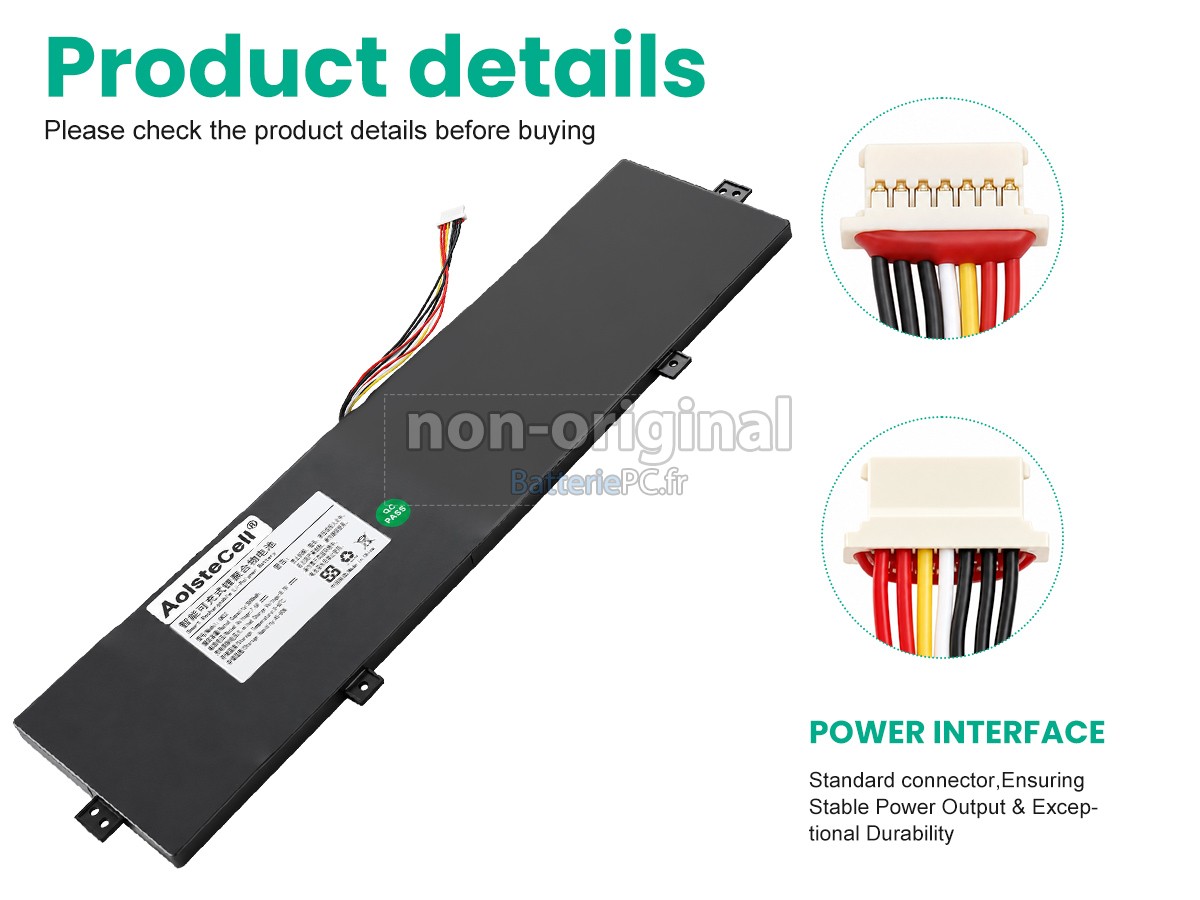 batterie pour DERE Q15A