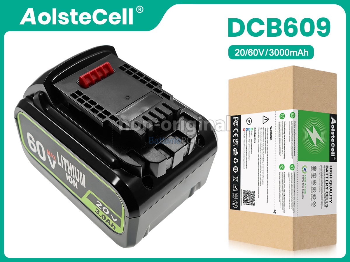 batterie pour DeWALT DCB118