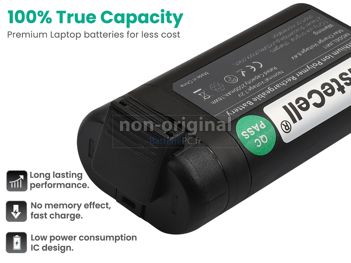 batterie pour DJI MB2-2400MAH-7.2 V