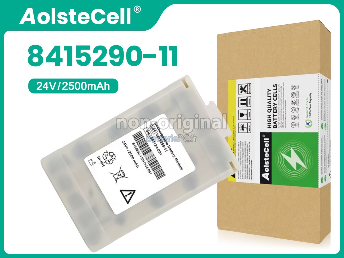 batterie pour Drager V500 VENTILATOR