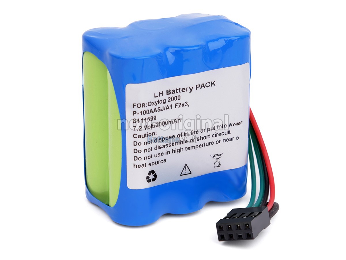 batterie pour Drager OXYLOG 2000