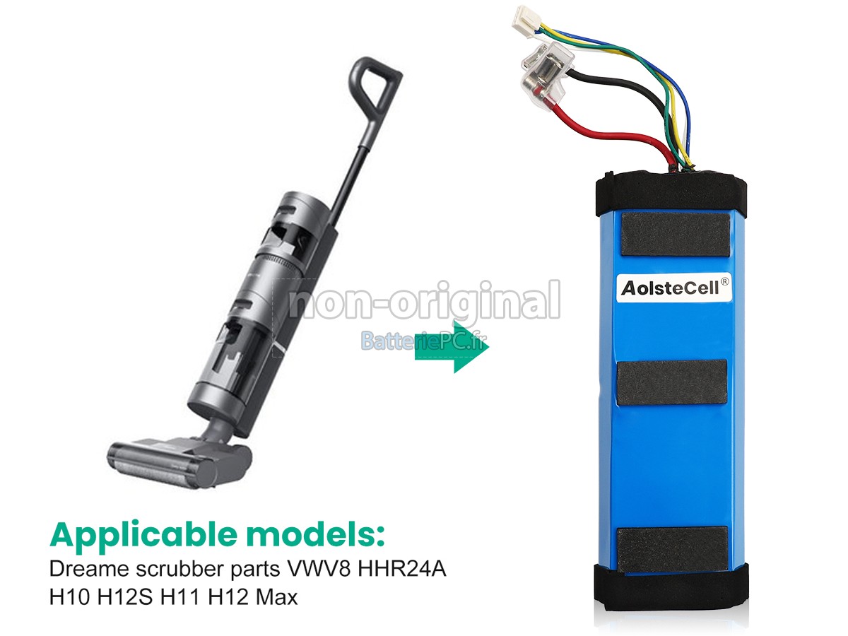 batterie pour Dreame H11 MAX