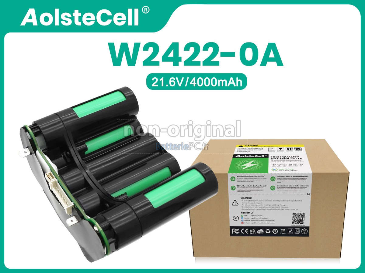 batterie pour Dreame W2306-6S1P-BWA
