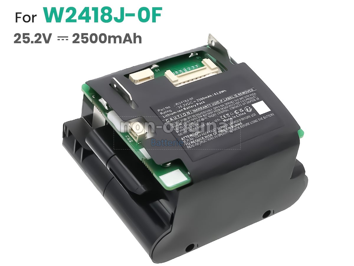 batterie pour Dreame W2418J-0F
