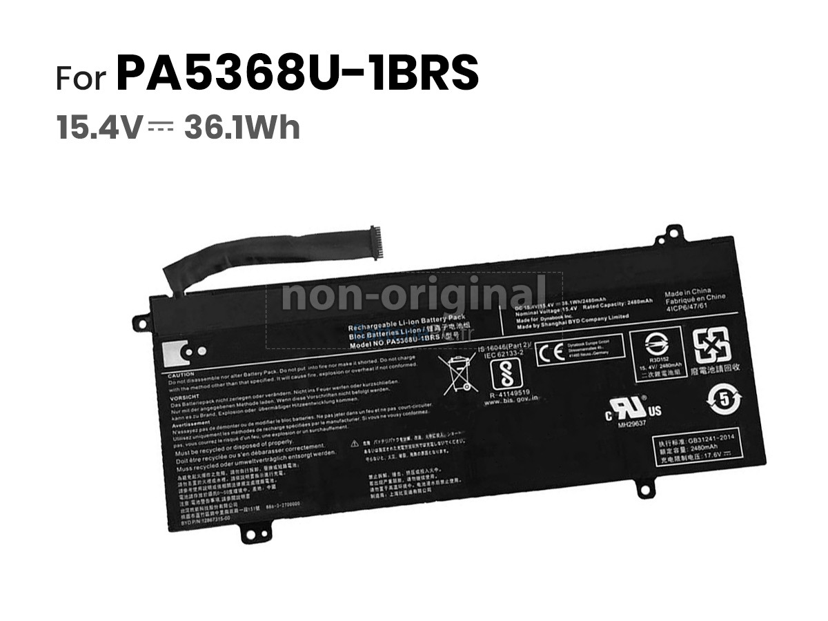 batterie pour Dynabook SATELLITE PRO L40-G