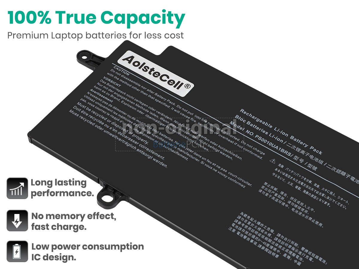 batterie pour Dynabook PORTEGE X30W-J