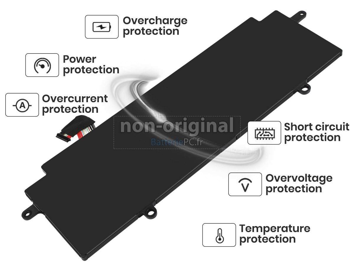 batterie pour Dynabook PORTEGE X30W-J